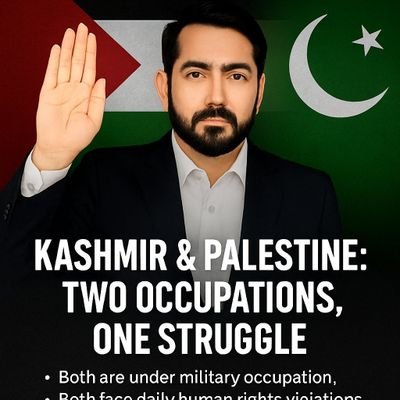 Political commentator & activist 🇵🇰 | Focused on Palestine, Kashmir, and global justice issues | #GazaVoicePK