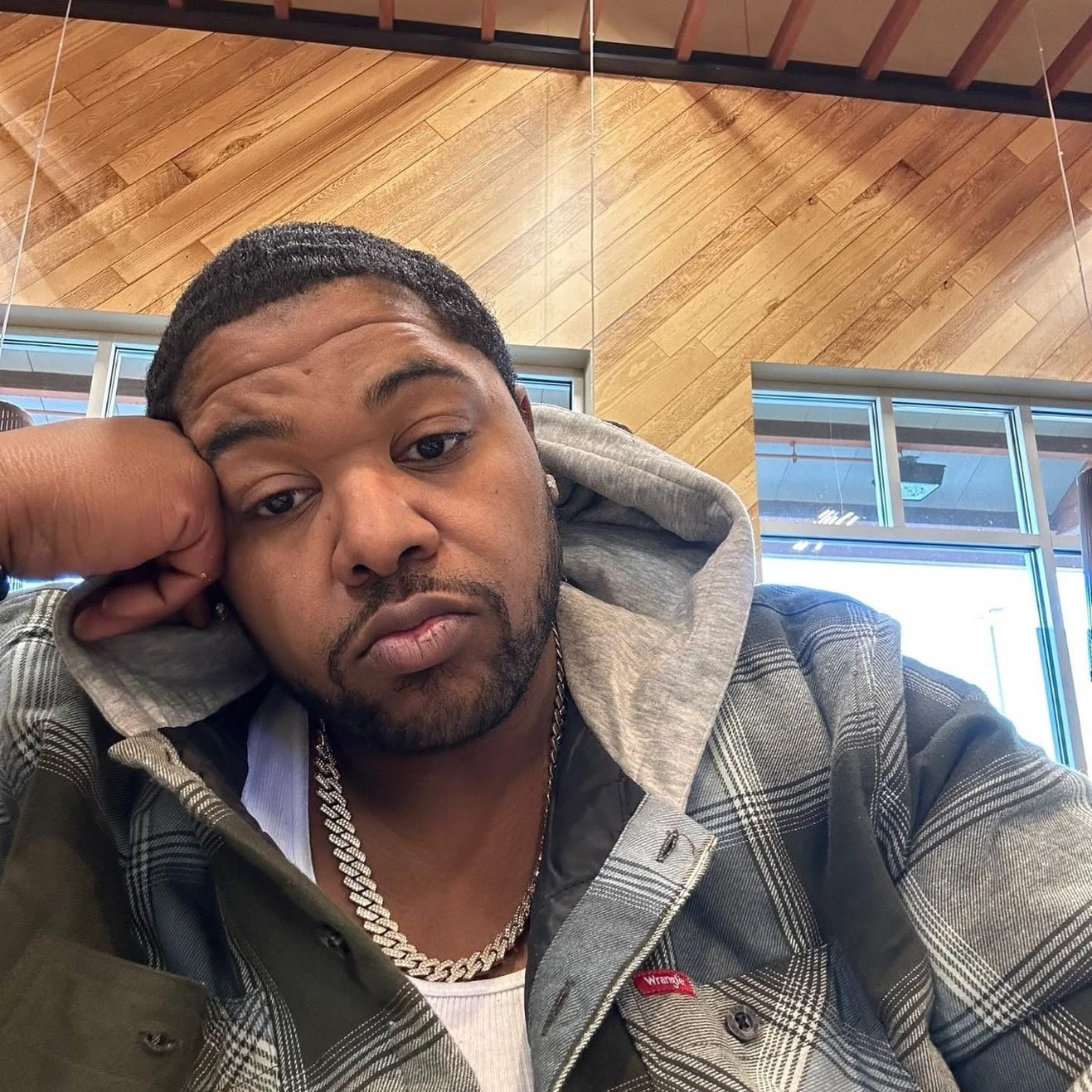 My songs #ChubbsHitTheLobby ft. @Drake drops 12/25 #ImSoSerious ft. @GillieDaKid out now #Luv ft. @TyDollaSign out now #UncleSam ft. @RealPeediCrakk out now