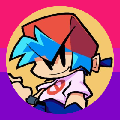bi furry
self taught sprite animator
and an fnf charter
taken: @sunkyxeno508💜
pfp: @PhantomArcade3K
banner: @Daisystarmoon
vents:@cupsvents
im 16