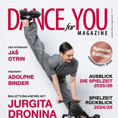 The international dance magazine german/english published since 2004. Print & digital. Follow us also on Instagram @danceforyoumagazine
