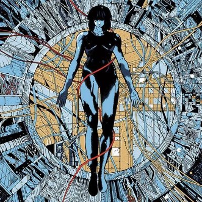 solarpunkcity's profile picture. Cybernetic yoga avatar.
