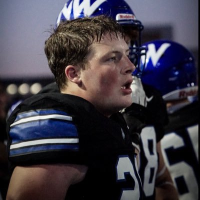 C/O 28’/DE-FB/6’1 225/Waukee Northwest High School/3 sport athlete/285 bench/435 squat/3.645 gpa/515-240-6896/All glory to God