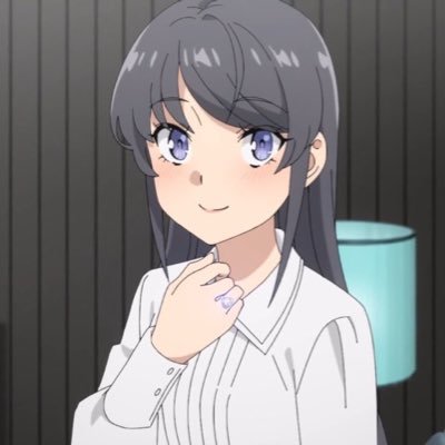 青ブタ/どのキャラも好きですが強いて言えば桜島麻衣さん推し/他のアニメももちろん観ます/フォロバ大歓迎/あまりツイートはしませんがよろしくお願いします