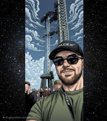 Chief Payload Operations Officer at SP8CEAI.
Former USAF C-17 Crew Chief, BLUE ORIGIN, SpaceX.
Entrepreneur restoring the biosphere/population.