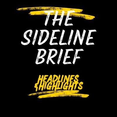 Official Twitter account of The Sideline Brief! Please hit the follow button and also subscribe to our youtube channel! Follow us on spotify and tiktok!