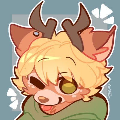 I am just a tubby 23 year old deer femboy hoping to look good for others and possibly commission more art minors dni @badgebunny2001 is mine :3