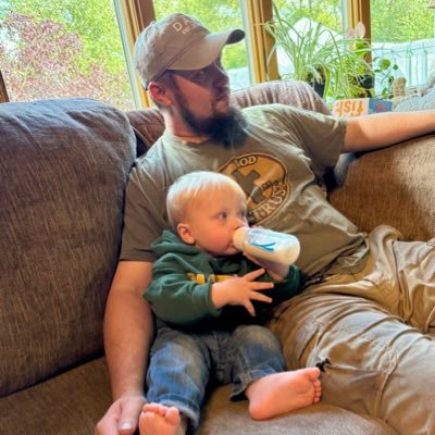 BradyLR3261's profile picture. I’ve got a beautiful wife, a good dog, and an amazing son. What more could a man want? That’s right, based memes!