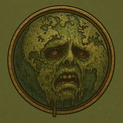 ROTEcoin's profile picture. Earth is dying, so we made a coin about it. 🌍💀 The meme coin for degenerates who love dark humor & Meme Coins!