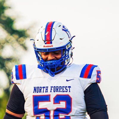 Israelward52's profile picture. North Forrest High School/Class of 2026/#52/Offensive Lineman/Defensive Tackle phone number 601-550-9413/6’1/295lb/3.5 GPA/Gmail:israelward59@gmail.com