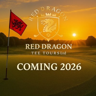 RDteetoursltd's profile picture. Red Dragon Tee Tours ltd offers golf escapes with heart, rooted in heritage, driven by legacy. Bespoke packages, iconic courses, unforgettable service.