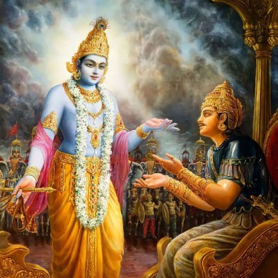Bhagwat_Geetaa's profile picture. 📊 Life Lessons • 💡 Motivation • 🕉 Bhagavad Gita Wisdom | 🌸 Krishna’s timeless guide for right living | ✨ Follow for daily inspiration #RadheKrishna
#Krishna