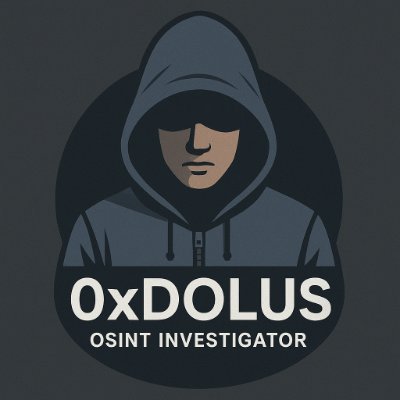 0xDolus's profile picture. OSINT guy ramblings and investigations