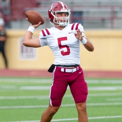 EDW 2026|🏈⚾️|QB| 6’1 ft 195 lbs|3.7 GPA | 40 yd-4.64email: 26gbarb@edwcardinals.org 985-414-3633