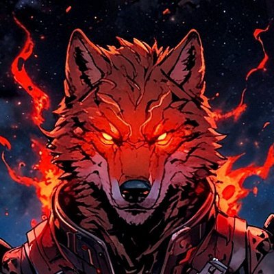 aceredwolf's profile picture. Not a furry