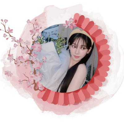 My suit is like a blooming— ‘roseaté theme, a chapéau on my head nd a handbag perched on th’ shoulder adds to th’ impression of ; a cherry-flush lady.