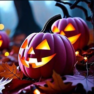 ハロウィンランプ Member's Mark Pre-Lit Black Metal Jack-O-Lantern, Set of 3