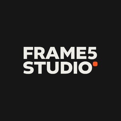 frame5studio's profile picture. Web Design Studio for Growing Founders, Creators & Startups.