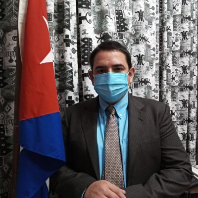 Yoamel_Acosta's profile picture. Cubano, militante del @PartidoPCC, martiano y fidelista. 
Presidente de la @AsambleaLaLisa. 
Diputado a la @AsambleaCuba