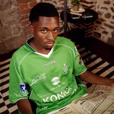 @ASSEofficiel 💚🤍 | @trailblazers ❤️🖤 Sheadon Sharpe est le futur du basketball et Lucas Gourna Douath le futur du football