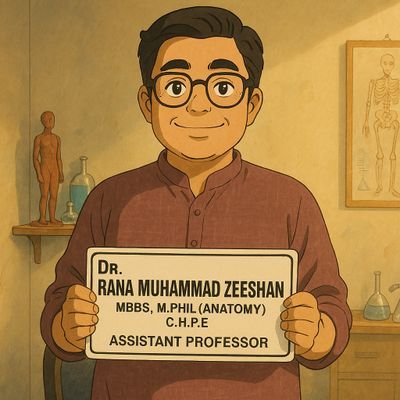 dr_zeeshitalks's profile picture. Assistant Professor (Anatomy), Pakistan Youth Parliamentarian,Doctor 🩺 , YouTube Vlogger, Member of Anatomical society (UK)