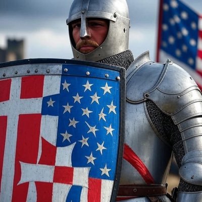 USACrusader7's profile picture. America will win our modern Crusade 🇺🇸 RIP Charlie Kirk ✝️ Proud Kafir