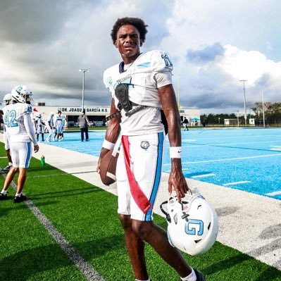 zion_vilma's profile picture. Zion Vilma || C/O 27 || Wr/Db || 6-2 175 || 3.6 GPA || 37” vert || 40yd 4.39 Laser || 80” wingspan || All County Team || zionvilma66@gmail.com || 954-319-1288