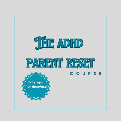 ADHD Parenting Mastery guide. All a ADHD parent need for a calmer day.
https://t.co/HKh9xIIkK5