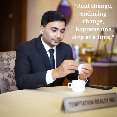 We are very much privileged to introduce ourselves as “Temptation realty inc”, Professional Real Estate solutions and Services Company with our Corporate Office