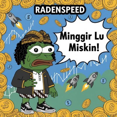 RadenSpeedXYZ's profile picture. ⚡ The next meme wave is loading… are you ready?