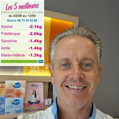 sebastien_dubos's profile picture. +20 ans d'expérience en Musculation et nutrition. naturopathe. Coach Dietplus à la boutique de Gisors 47 rue de vienne 27140 GISORS