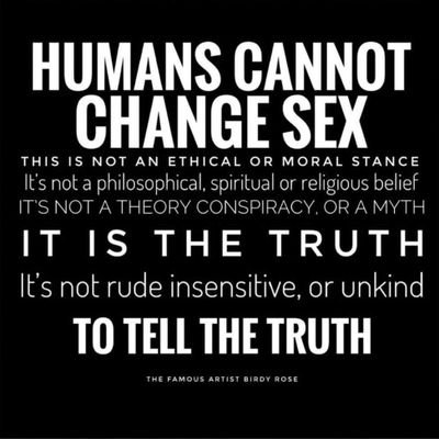 Problematic and Troublesome and believe in Truth #WomenWontWheesht #sexmatters
