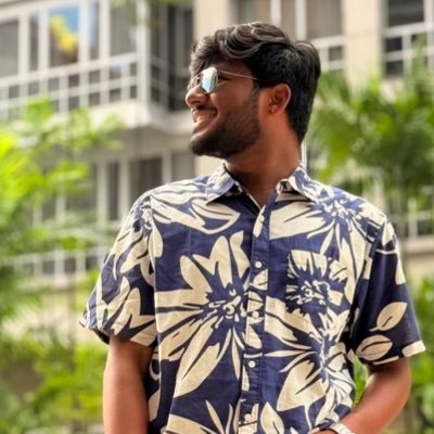 sachusasvatR's profile picture. Junior Research Fellow @iithyderabad