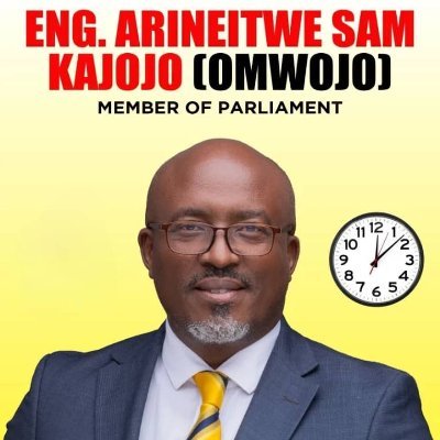 MPOmwojo2026's profile picture. My name is Eng. Arineitwe Sam Kajojo (Omwojo).
I am offering myself to serve as Member of Parliament for Kinkiizi East Constituency.
Together, we can!!