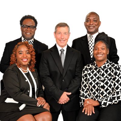 John Sanders, HPEA Director; A. Tremble-Scott & K. Watson, HPEA Program Coordinators; M. Speight, Athletics Facility Coordinator; B. Stewart, Senior Clerk