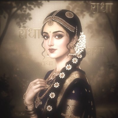 बंसी सब सुर त्यागे है, एक ही सुर में बाजे है
हाल न पूछो मोहन का, सब कुछ राधे राधे है 🙃🪈🦚