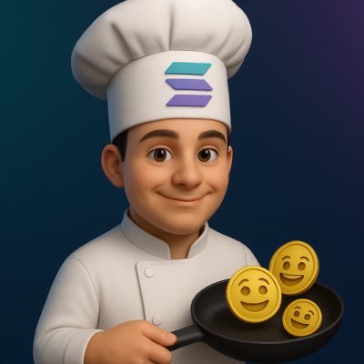 SOLCHEF4's profile picture. 💹 web3 Growth Strategist | Trader | cooking 🧑‍🍳 profits | COOKING ON SOLANA | DYOR ‼️