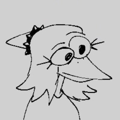 Reed's #1 fan and Fang in the flesh
Undiagnosed mental patient and aspiring snoot artist