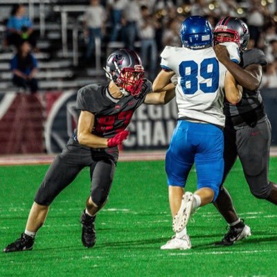 StrattonHanel's profile picture. Stratton Hanel | DE, TE | C/O 2029 | Pike Road High School | 6’1” 200 lbs | NCAA #2502505737 l @pikeroadFB | @Madhousefit