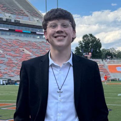 Sports Reporter for @ClemsonInsider | Feature Writer for @clemsontigers | Clemson 2025 | Follower of Christ