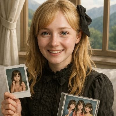 イタリア人のクララと申します/アルプスの山で療養中のため、完全在宅にて、チェキやCD、映像を買って鑑賞しています/アイコンは上記架空プロフィールに基づくAIイメージをChatGPTさんに描いていただきました/背景の山はヨーロッパのNagano