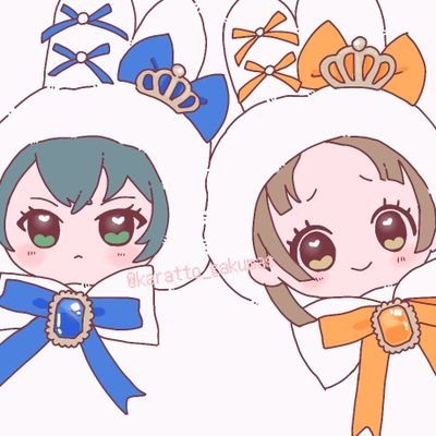 🐥⸒⸒¦🚺25↑¦💙手毬&千奈担P🧡¦無言フォロー失礼します¦🗝@Kara4gechan_key