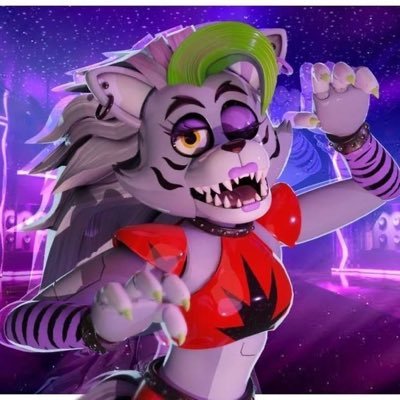 Part of the GlamRock band•Star of Roxy Raceway•I’m the best•Best friends with Chica•Plays Keytar•She/her•friends with Cassie