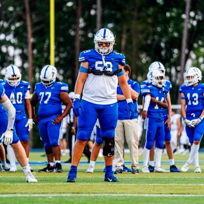 Community School of Davidson ‘27 /4.3 GPA/ 6’3 260/ Football: OL/DE/ Baseball/ NCAA ID: 2502516693