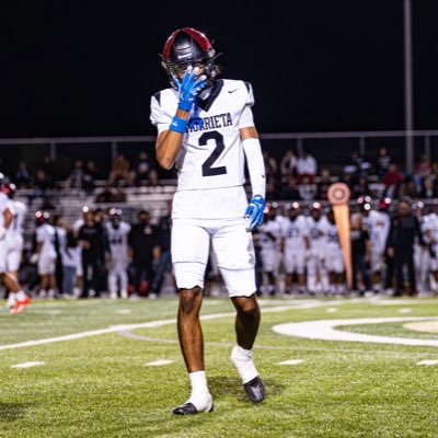 4⭐️ | 6' 2 165 lbs | DB | 3.8 GPA | C/O 2027 | Murrieta Valley High School | son of former San Francisco 49er CB Derrick Johnson Sr | #9512187597