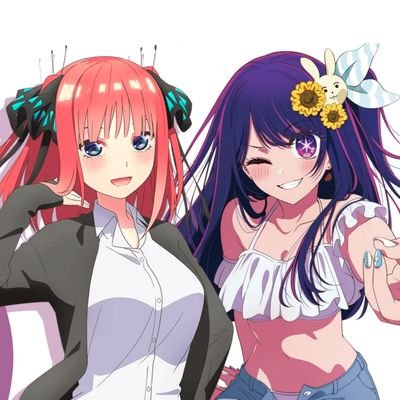 ⭐Somos Ai Hoshino y Nino Nakano 🦋 y nos dedicamos a publicar contenido NSFW de nuestros animes, algunas veces de otros animes - Amante: @NakMiku03