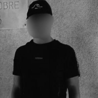 Le brassard est blanc et le drapeau orné de lys