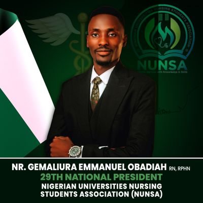 Registered Nurse | President, NUNSA National | Nigerian Ambassador, AHDPO | SDGs Advocate | YouthHub Africa Advocate | Humanitarian | Activist