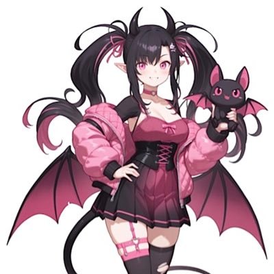 Hey there! your favorite chaotic vtuber here! 🖤 Daily streamer