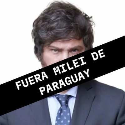 fueramileipy's profile picture. 📢 Convocamos a todas y todos a protestar de manera PACÍFICA contra la visita de Javier Milei en Paraguay

❌ Milei no es un ejemplo de honestidad ni de gest