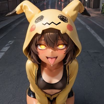 Rdanni22's profile picture. your slutty short big booty flat chested pokeslut💛 🖤 😊